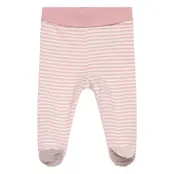 Fixoni Leggings W.feet - Y/D Stripe - Pink - 44