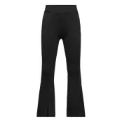 Leggings With A Slit Bottoms Trousers Svart Tom Tailor