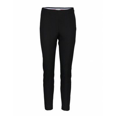Fleur Ankle Legging Leggings Svart Tommy Hilfiger