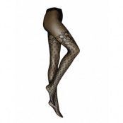 Fleur Net Tights Lingerie Pantyhose & Leggings Svart Wolford