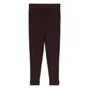 Fliink Benna Rib Leggin - Brown - 4 Y