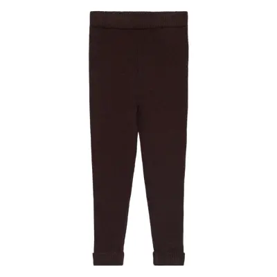 Fliink Benna Rib Leggin - Brown - 5 Y
