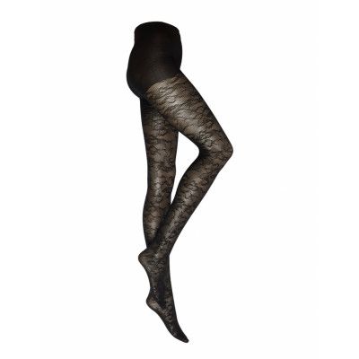 Becksöndergaard Floral Net Tights Svart