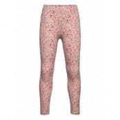 Mango Floral Print Leggings Rosa