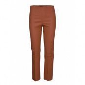 Florentina Leather Leggings/Byxor Brun By Malene Birger