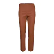 Florentina Leather Leggings/Byxor Brun By Malene Birger