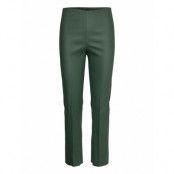 Florentina Leather Leggings/Byxor Grön By Malene Birger