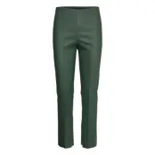 Florentina Leather Leggings/Byxor Grön By Malene Birger