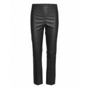 Florentina Leather Leggings/Byxor Svart By Malene Birger