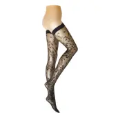 Florina Stay-Up Lingerie Pantyhose & Leggings Svart Wolford