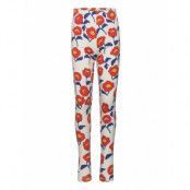 Flowers Aop Leggings Leggings Multi/mönstrad Mini Rodini