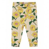 Flowers Aop Nb Leggings Leggings Multi/mönstrad Mini Rodini