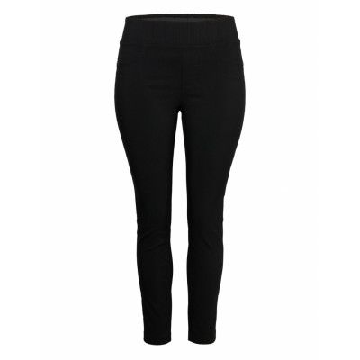 Fpzalin Le 1 Bottoms Leggings Black Fransa Curve