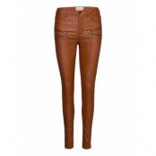 Fqaida-Pa-7/8-Cooper *Villkorat Erbjudande Trousers Leather Leggings/Byxor Brun FREE/QUENT