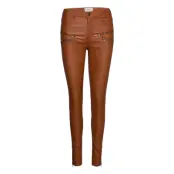 Fqaida-Pa-7/8-Cooper *Villkorat Erbjudande Trousers Leather Leggings/Byxor Brun FREE/QUENT