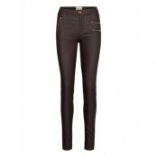 Fqaida-Pa-Cooper-Gold Trousers Leather Leggings/Byxor Brun FREE/QUENT