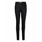 Fqcoaty-Pant Bottoms Trousers Leather Leggings-Byxor Svart FREE/QUENT
