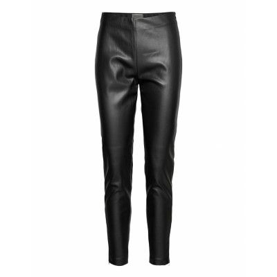 Fqharley-Ankle-Le Leather Leggings/Byxor Svart FREE/QUENT