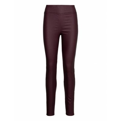 Fqshannon-Pa-Cooper *Villkorat Erbjudande Trousers Leather Leggings/Byxor Röd FREE/QUENT