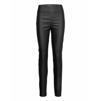 Fqshannon-Pa-Cooper *Villkorat Erbjudande Trousers Leather Leggings/Byxor Svart FREE/QUENT