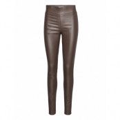 Fqshannon-Pa-Cooper *Villkorat Erbjudande Trousers Leather Leggings/Byxor Brun FREE/QUENT
