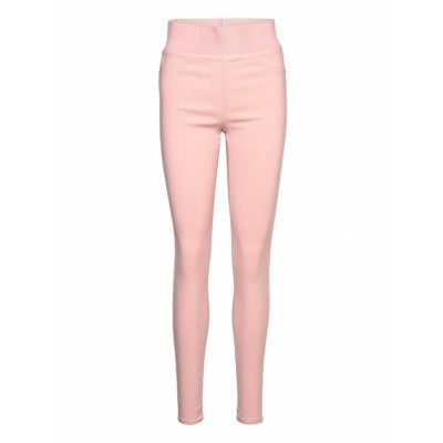 Fqshantal-Pa-Power *Villkorat Erbjudande Slimfit Byxor Stuprörsbyxor Rosa FREE/QUENT