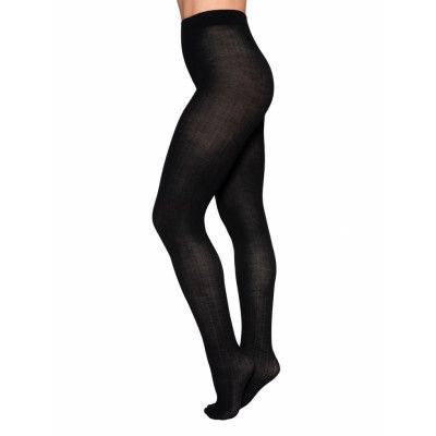 Swedish Stockings Freja Wool Tights Svart