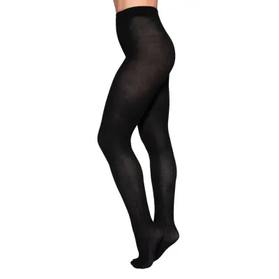 Swedish Stockings Freja Wool Tights Svart