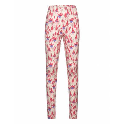 Mini Rodini Fuchsia Aop Leggings Rosa