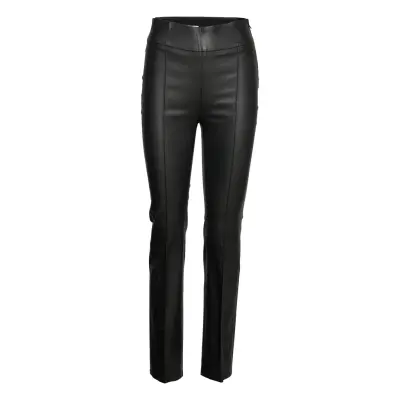 Fyen Stretch Leather Pants Trousers Leather Leggings/Byxor Svart Dante6