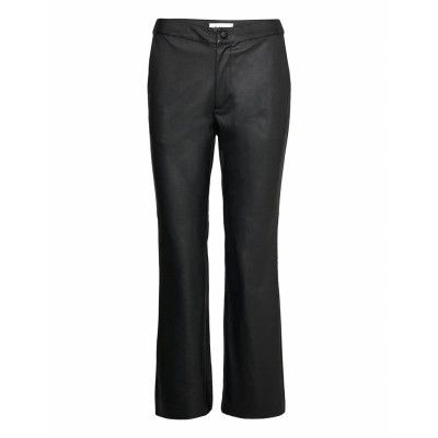 Gamal Pants Trousers Leather Leggings/Byxor Svart Modström
