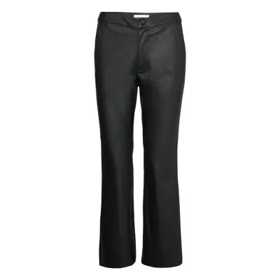 Gamal Pants Trousers Leather Leggings/Byxor Svart Modström