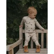 Garbo&Friends Jersey Leggings - Cream - 110/116