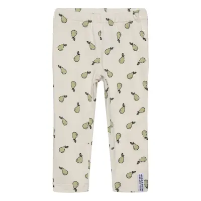 Geggamoja Bamboo Leggings Pears - Cream - 50/56