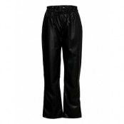 Gina Tricot Vera Pu Trousers Svart