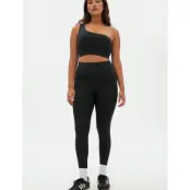 Girlfriend Collective Bianca Bra, One Shoulder - Black - XL