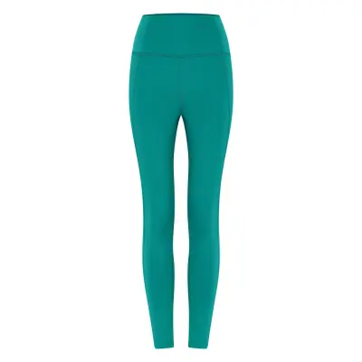 Girlfriend Collective Compressive High-Rise Legging, 7/8 Grön