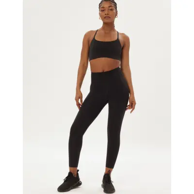 Girlfriend Collective Float High-Rise Legging, Long - Black - M