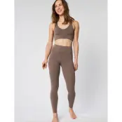 Girlfriend Collective Float High-Rise Legging, Long - Brown - S