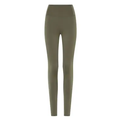 Girlfriend Collective Float High-Rise Legging, Long Khaki Green