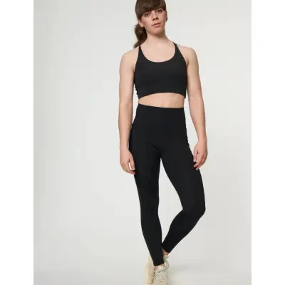 Girlfriend Collective Pocket High-Rise Legging, Long - Black - XXL