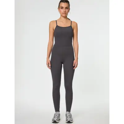 Girlfriend Collective The Unitard - Grey - XXS