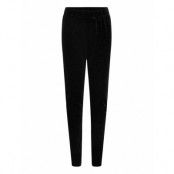 Glitter Velour Legging Bottoms Sweatpants Black Juicy Couture