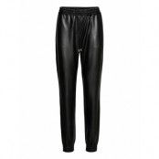 Hajula-1 Trousers Leather Leggings/Byxor Svart HUGO