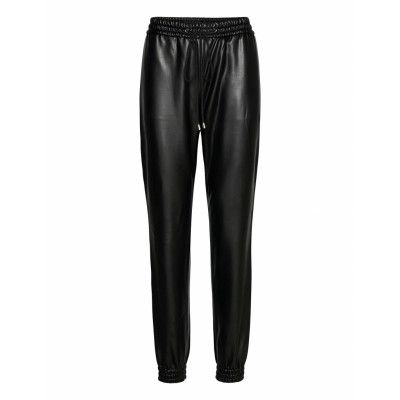 Hajula-1 Trousers Leather Leggings/Byxor Svart HUGO