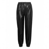Halina-1 Bottoms Trousers Leather Leggings-Byxor Black HUGO