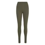 HALO Halo Womens Highrise Tights Khaki Green
