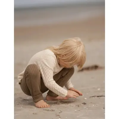 Hanevild Lynge Leggings - Beige - 110