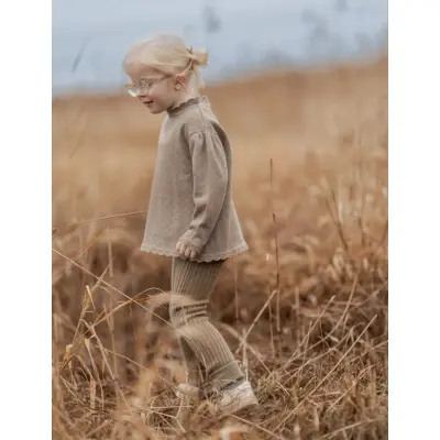 Hanevild Lynge Leggings - Beige - 92