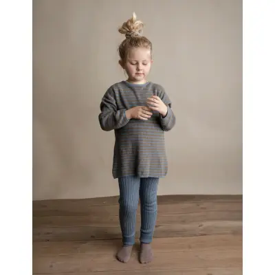 Hanevild Lynge Leggings - Blue - 134/140